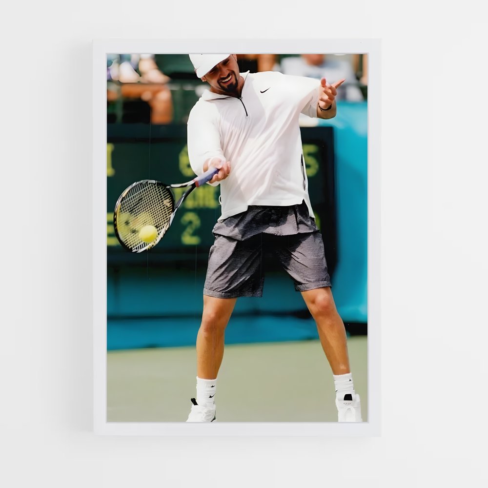Poster Andre Agassi D'andre – affiche Tennis (vue 3)